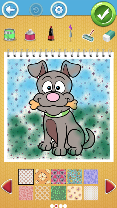 How to cancel & delete Cute Dog Coloring Book Pages from iphone & ipad 3