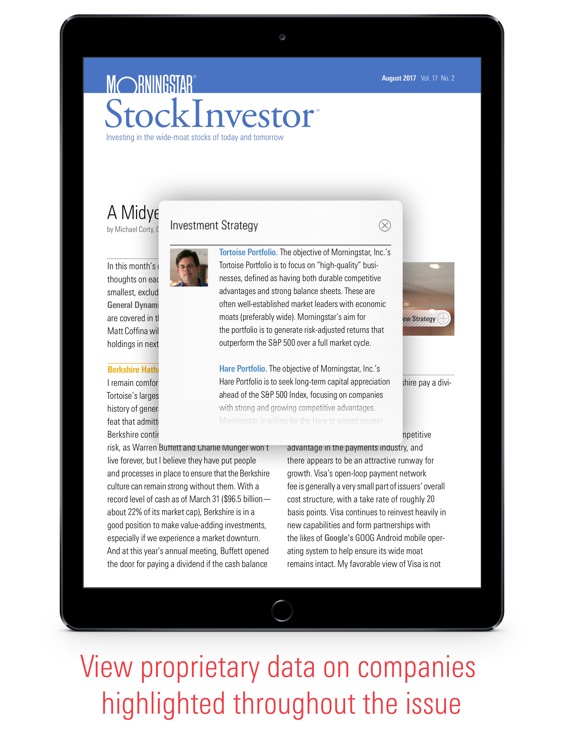 Morningstar StockInvestor