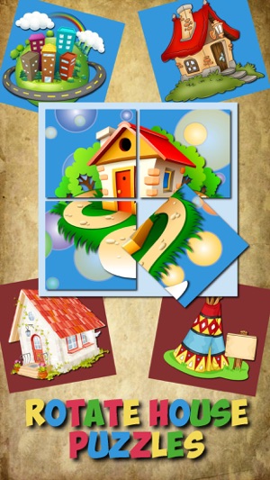 Puzzles - houses for children(圖1)-速報App