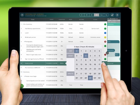 Agenda Plan - on Gantt Chart screenshot 3