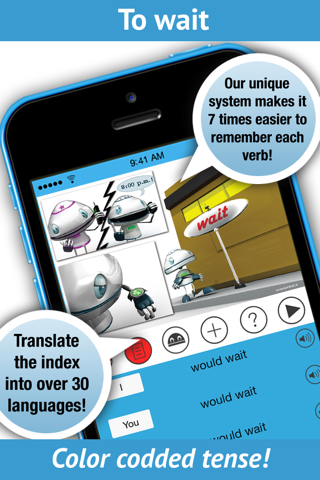 Learn English Verbs. LearnBots screenshot 4