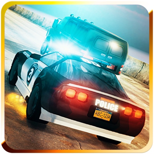 Police Car: Chase Driving Icon