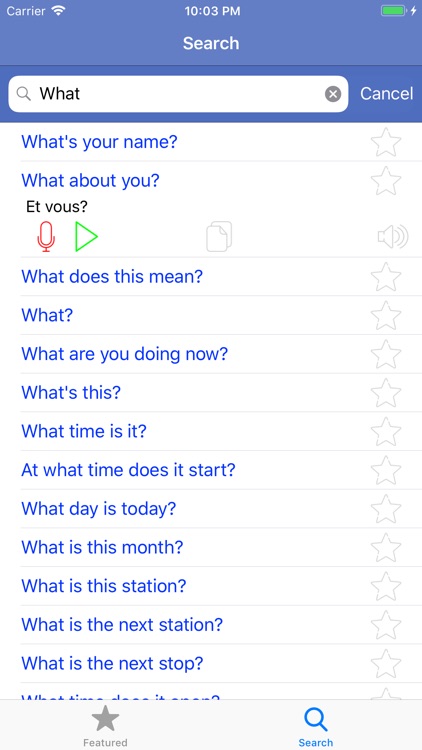Learn French Phrases Words screenshot-4