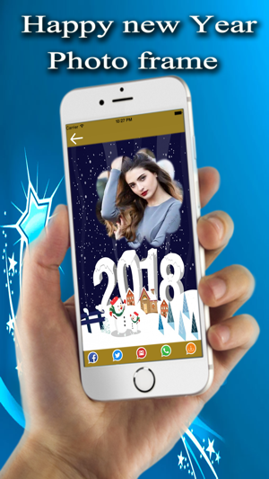 New Year Photo Frames 2018(圖4)-速報App