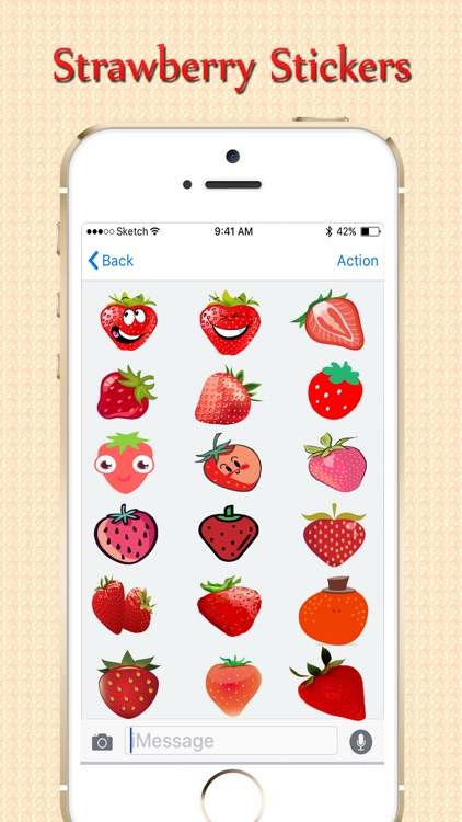 Strawberry Emojis