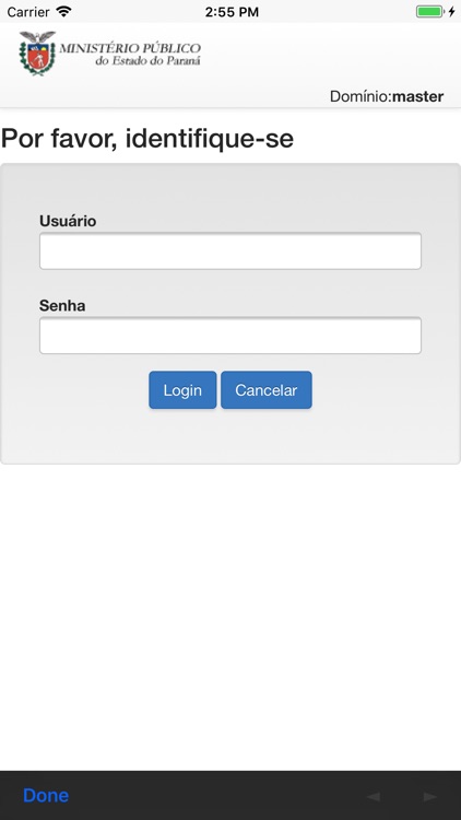 Fale com o PGJ