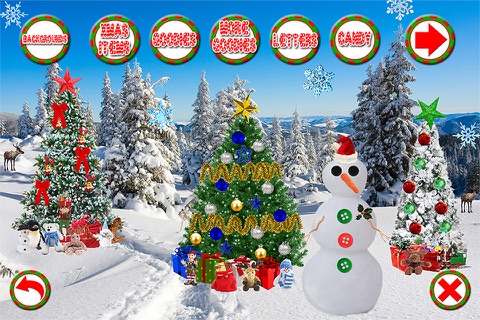 Christmas Tree & Snowman Maker screenshot 2
