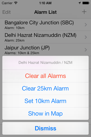 Indian Train Alarm screenshot 3