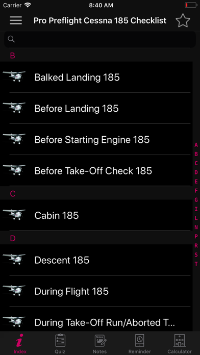 Preflight Cessna 185 Checklist screenshot 2