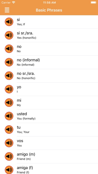 iSabi™ Spanish+ screenshot 2