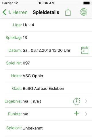 BuSG Aufbau Eisleben Fußball screenshot 3