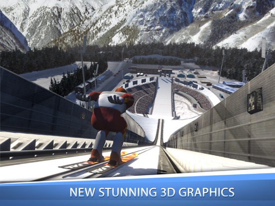 Ski Jumping Pro на iPad