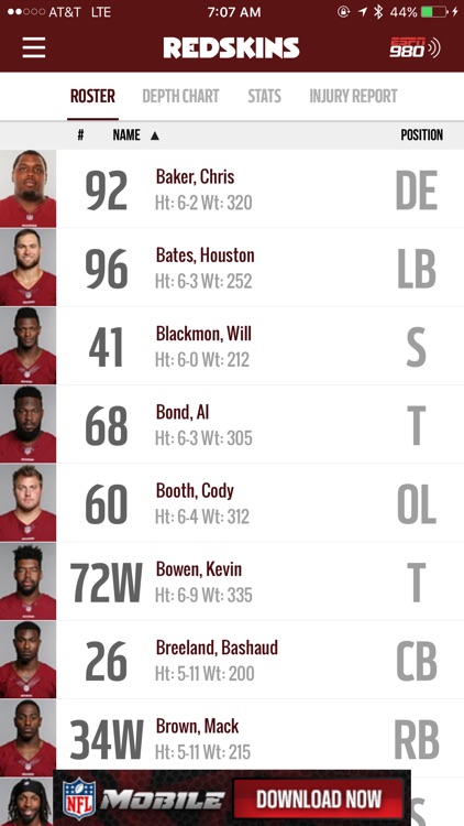 Washington Redskins