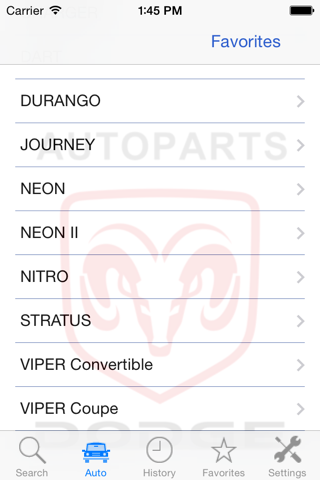 Autoparts for Dodge screenshot 4