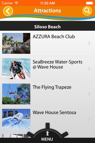 MySentosa screenshot 2