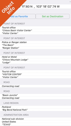 Big Bend National Park GPS outdoor map with guide(圖2)-速報App