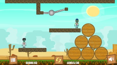 Zombie Killer : Physics Puzzle Game screenshot 4