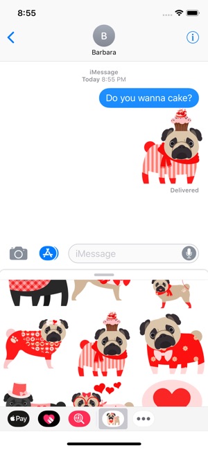 Pug Love Stickers(圖2)-速報App