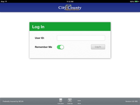 City County Employees Credit Union for iPad screenshot 2
