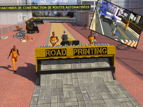 Screenshot #5 pour Route réparation Travaux Sim