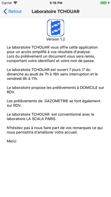 Laboratoire TCHOUAR screenshot-4