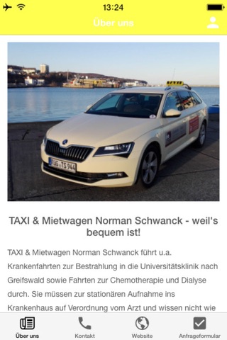 TAXI & Mietwagen N. Schwanck screenshot 2