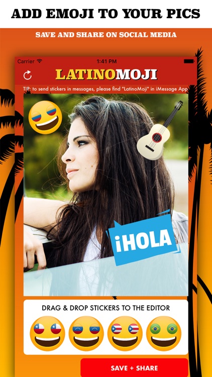 LATINOMOJI - Latino Emoji App & Photo Editor