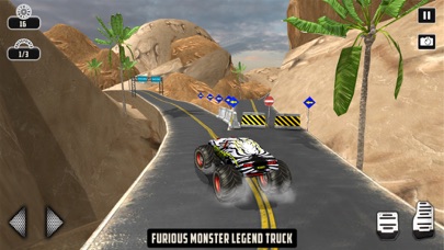 Off-road Monster Truck Game screenshot 2