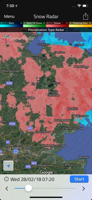 UK Snow Radar(圖2)-速報App