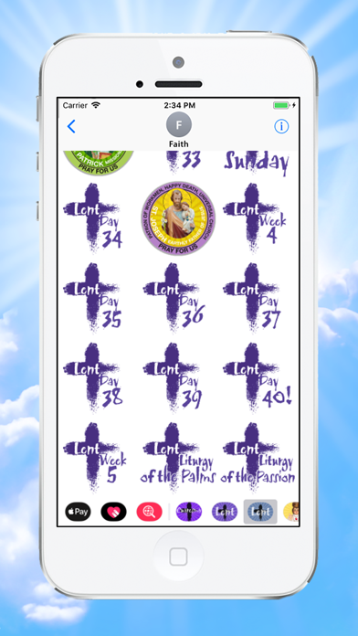 Animated Lent Sticker Pack screenshot 4