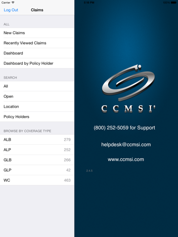 Скриншот из CCMSI
