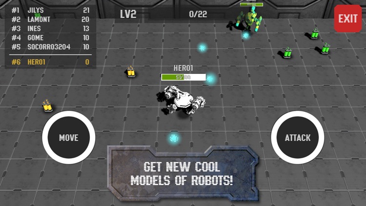 Iron Robots Harvest Wars.IO