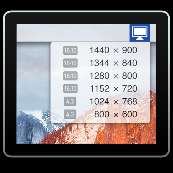 Display Menu Pro Mac