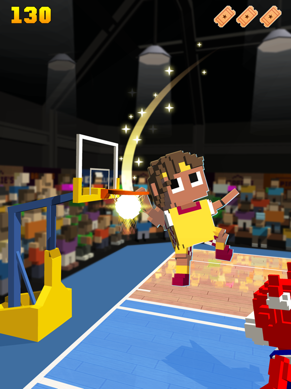 Скачать игру Blocky Basketball FreeStyle