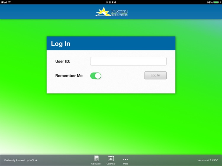 PA Central FCU for iPad