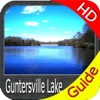 Lake Guntersville map HD GPS fishing charts