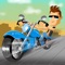 Ride your iron motorcycle and compete against time to be the coolest racer ever