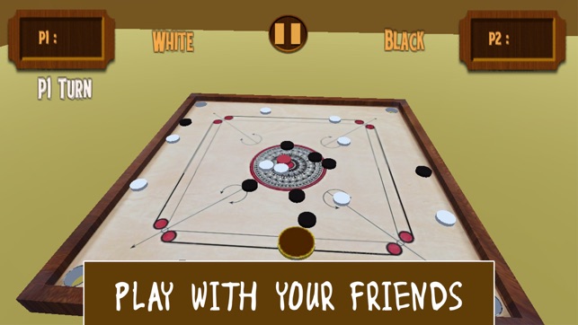 Carrom 3D-Realistic Counter Striker Fing