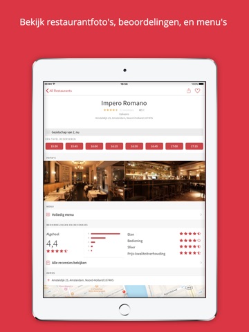 OpenTable screenshot 3