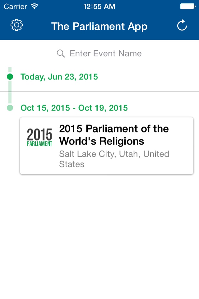 The Parliament App screenshot 2