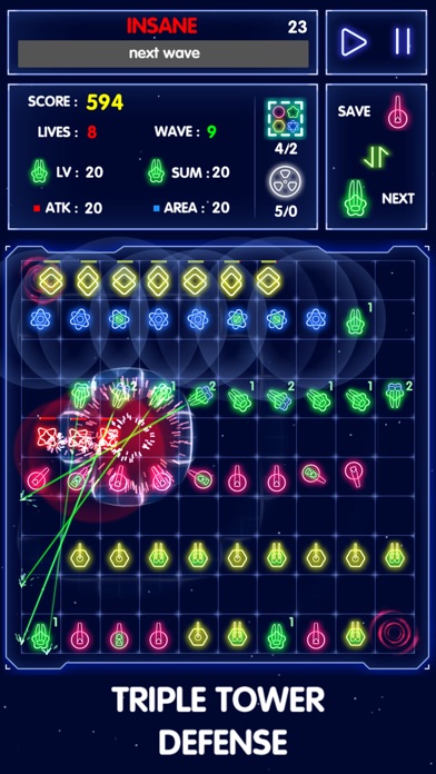 Triple Tower Defense screenshot 2