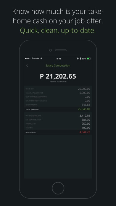 Sweldo - Salary Calculator PH screenshot 3