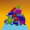 Create huge towers of varied 3d pieces and prevent them from falling