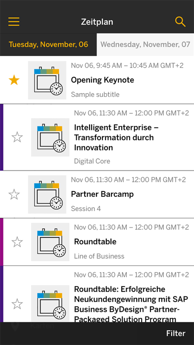 SAP Events screenshot 3