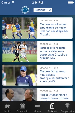 Cruzeiro Oficial screenshot 4