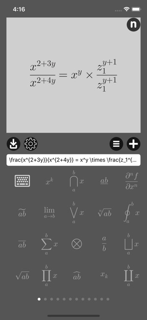 Latex Equation Editor(圖7)-速報App