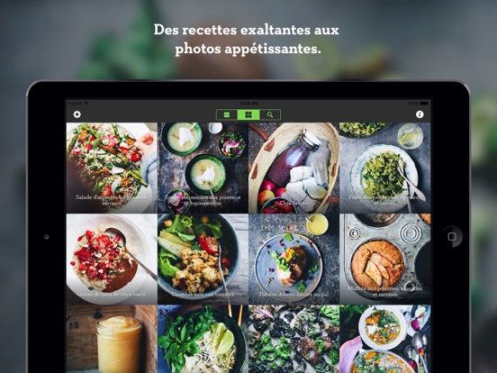 Green Kitchen iPad captures décran