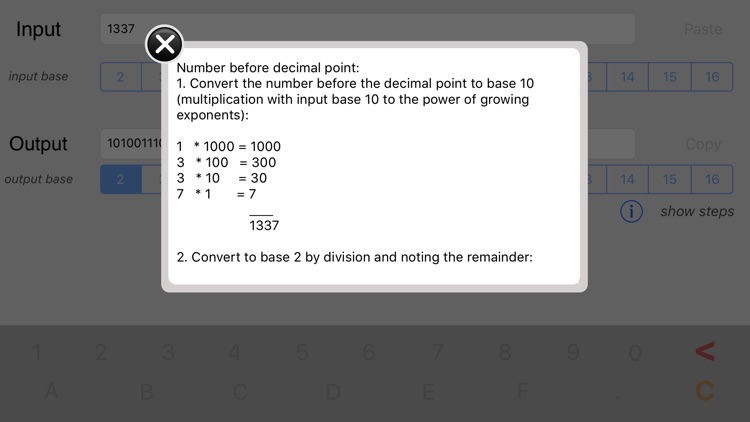 Universal Base Converter