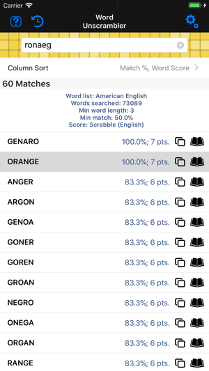 Word Unscrambler(圖1)-速報App