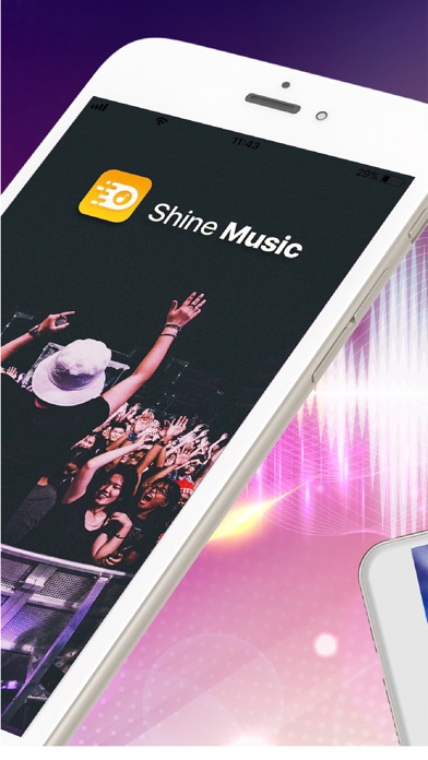 Shine Music FM - offline music screenshot 2